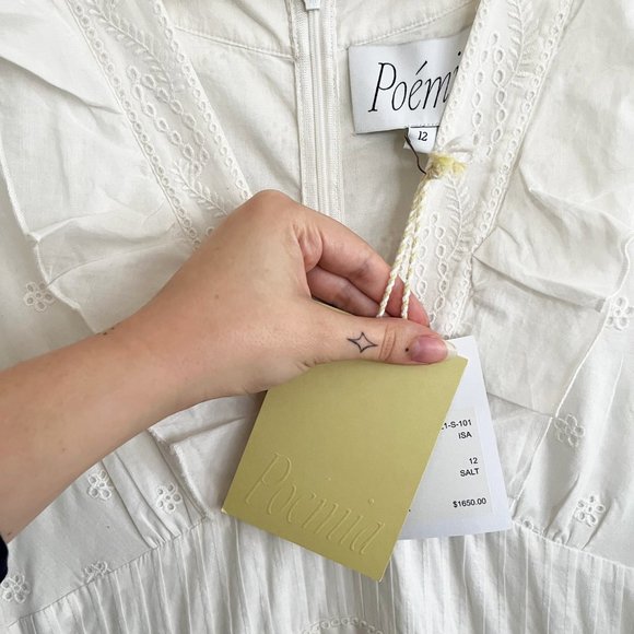 Poemia Isa Wedding Dress, Size 12 - Picture 6 of 6